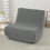Plush Single Couch Seats Cover Stretchable Soft-Lemon Yellow 7
