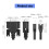 Networking Equipment Connection Cable, RJ45-0.5m DB9 male head 4