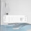 Grande horloge de Table murale numérique LED, avec affichage-UN 6