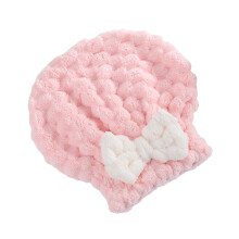 Zachte en absorberende haardrooghanddoek Elastic Force-Roze