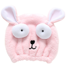 Bonnet de bain doux et mignon, bonnet de douche en microfibre ultra absorbant à séchage rapide pour femmes et filles