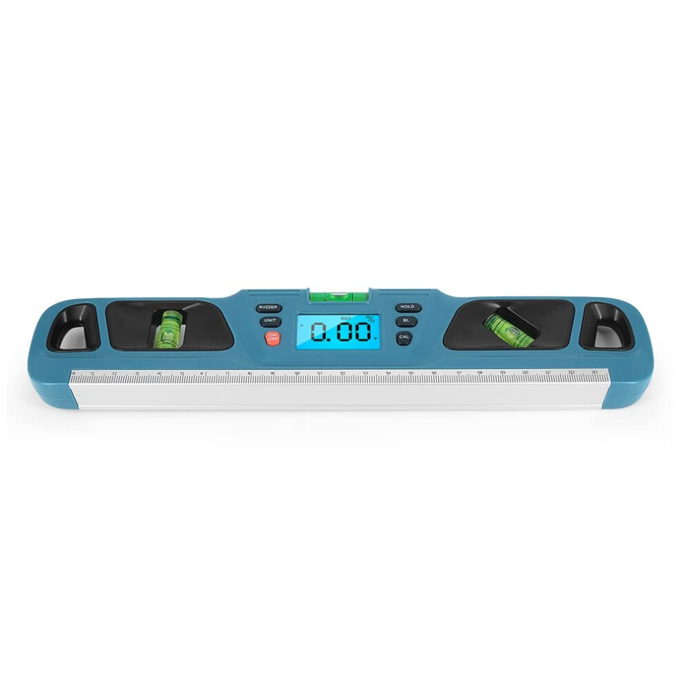 Digital Spirit Level Inclinometer Blue Horizontal Electronic Slope Meter Angle Finder Protractor 9067246115272