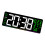16.5inch Wall Clock Innovative LED Clock For Home Office-Green 1