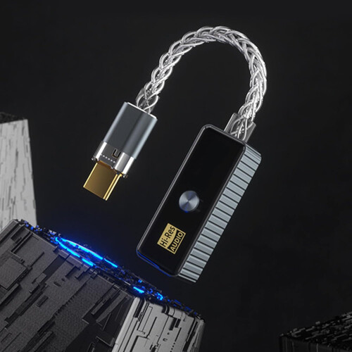 USB C Type C Headphone Amplifier Tiny 3.5mm Lossless Audio Smartphone PC Laptop 1