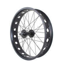 EBikes Front Wheel 20/24/26Inch Fat Tire 4.0Inch 6Bolt Disc Hub BoltOn Aluminum Rim 36Hole For Snow Beach Bike