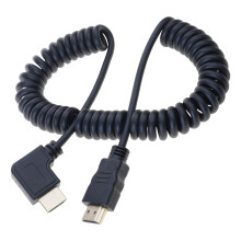90-Grad-Mini-HDMI-kompatibles auf HDMI-kompatibles-links