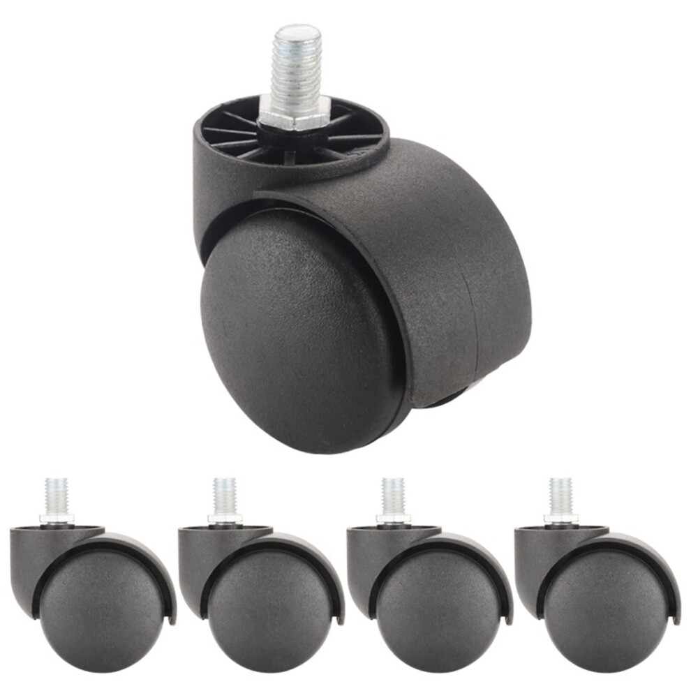 Office Chair Wheel 5Pack Universal Silent Caster, 2Inch, 50 Kg Capacity, Swivel, 360Degree Replacement 9105992549580