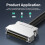 Professional SCSI Data Transfer Cable Female Plugs for-5m CN68P 3