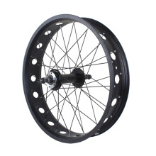 20' Fat Tire Bike Rear Wheel 24x4.0 Snow/Beach Rim 80/100mm, 26' Aluminum Wheelset, Disc BoltOn Hub