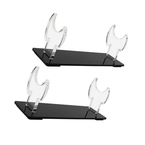 Clear Acrylic Desktop Swords Display Stand Versatile-2pcs