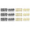 Kits de chiffres d'horloge polyvalents pour-Aji doré 2CM 2