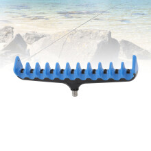 Angelrutenhalter mit 8/3-Gewinde,anti-kratzender Gummi,blau,starkes ABS+TPR