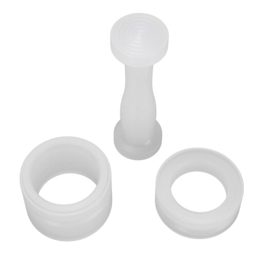 Doppel-End-Kaffeekapsel-Nachfüllset mit Tamper & Deckel, PP-Material