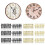 Accessoires uniques d'horlogerie avec chiffres-Ensemble 4 3