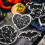 Cartoon-Halloween-Ausstecher, pressbare-Quadratischer Schnitt 3