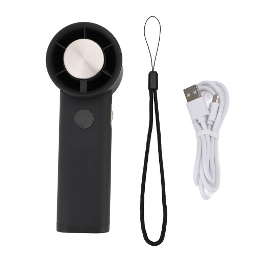 Tragbarer Handventilator 3600mAh, Dunkelgrau, 60x63x167mm 2