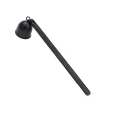Matte Black Stainless Steel Candle Extinguisher Cover, Candle Snuffer Tool, Prevents Wick Smoldering And Soot