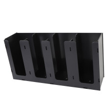 Acryl-Kaffeetassen-Behälterspender Organizer Halter 4 Fächer Küche