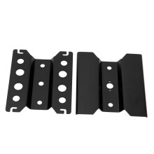 Verstellbarer Aluminium-RC-Auto-Reparaturständer Drehbar, verriegelbar, Schwarz 1/16-1/8