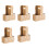 Pack Of 5 Foldable Cardboard Coffee Cup Holders With Christmas 1