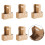 Pack Of 5 Foldable Cardboard Coffee Cup Holders With Christmas 6