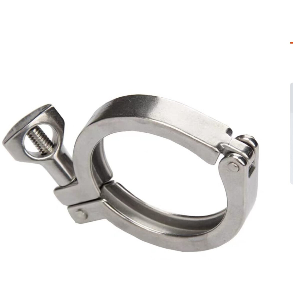 Tri Clamp Ferrule Set For Home Brewing, Ss304 Stainless Steel, 1.53 Inch, Ferrule Od 50.5/64/77.5/91Mm, 10Piece 9323874260501