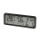 LCD Digital Wall Clock Battery Operated with Date-Black 1