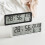 LCD Digital Wall Clock Battery Operated with Date-Black 7