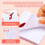 Portable Disposable Nail Art Sheets with Waterproof Double 6