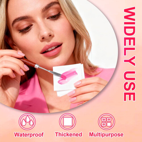 Portable Disposable Nail Art Sheets with Waterproof Double 1