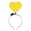 4Pcs LED Heart Headbands For Themed Parties Constructed With 5