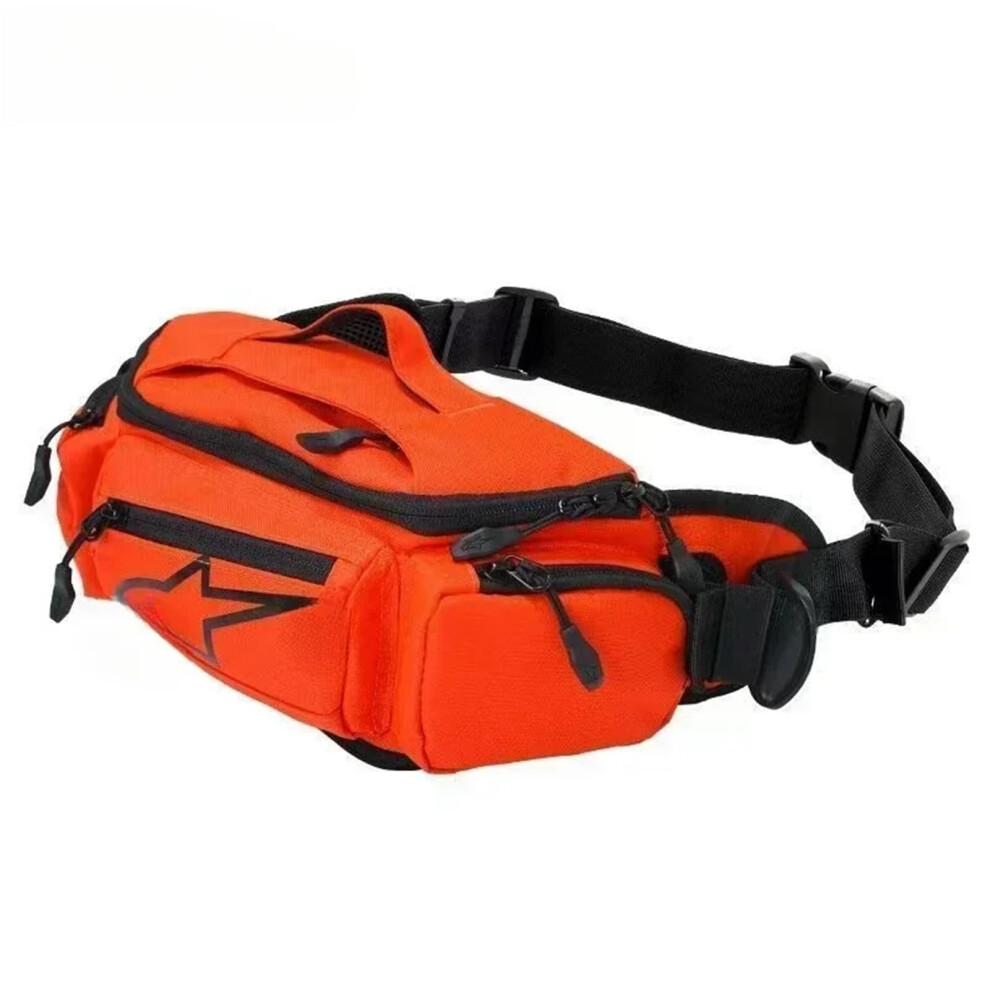 Motorcycle Leg Bag Waterproof Unisex Waist Pack Riding Belt Pouch For Motorbike Red 9067246116125