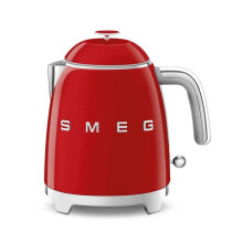 Wasserkessel - SMEG - KLF05RDEU - 0,8 Liter - 1400 Watt - Rot - Anti-Kalk und Warmhaltefunktion