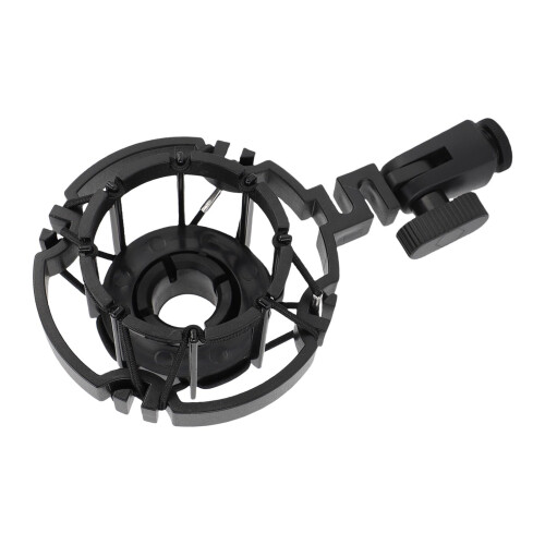 Microphone Shock Absorber Desk Mount Holder Aluminum Adjustable Studio Mount Black