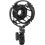 Microphone Shock Absorber Desk Mount Holder Aluminum Adjustable Studio Mount Black 5