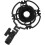 Microphone Shock Absorber Desk Mount Holder Aluminum Adjustable Studio Mount Black 4