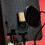 Microphone Shock Absorber Desk Mount Holder Aluminum Adjustable Studio Mount Black 3