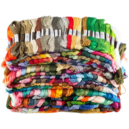 Colorfast Stitching Thread Embroidery Floss for-447 colors 7