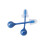 Comfortable Bioceramic Ear Hole Maintenance Studs-royal blue 1