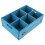 Wooden Multi-Compartment Organizer, Retro Solid Pine Storage Box For Home And Office Use With Six Compartments 4