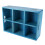 Wooden Multi-Compartment Organizer, Retro Solid Pine Storage Box For Home And Office Use With Six Compartments 8