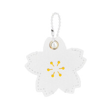 Flower Shape Key Case Daily Use Key Sleeve Safeguards-White