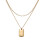 Sturdy Copper Necklace With Adjustable Length And Modern-05 1