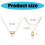 Sturdy Copper Necklace With Adjustable Length And Modern-05 4