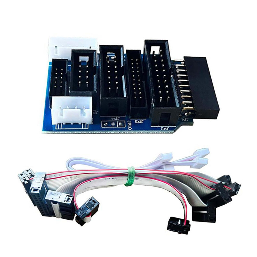 Swd Adapter Board For V8 And V9 Microcontrollers, 7Cable, Debugging And Programming, Signal Integrity, Cables Included 9105992553020