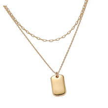Collier en cuivre robuste avec longueur réglable et charme-05