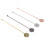 stücke Edelstahl Cocktail Schichtung Stick Kaffee 1