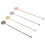 stücke Edelstahl Cocktail Schichtung Stick Kaffee 7