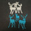 Drie Kerst herten metalen stansmessen stencil DIY scrapbooking 7