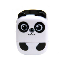Ergonomic Manual Pencil Sharpener with Shavings Container-1
